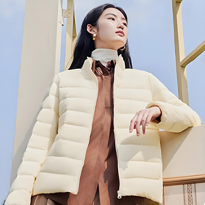 Kabarık Ördek Tüyü Üç Boyutlu Isı Depolama Dış Mekan Ceket Dolgusu